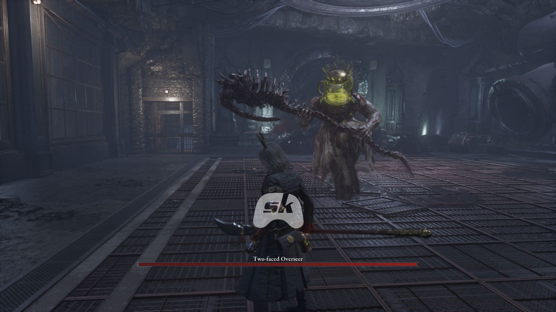 Fighting the boss (Image via Sportskeeda Gaming || Neowiz)